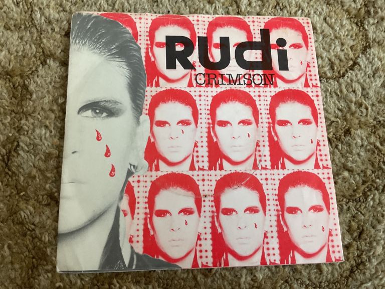 RUDI - CRIMSON 7”NEW WAVE PUNK