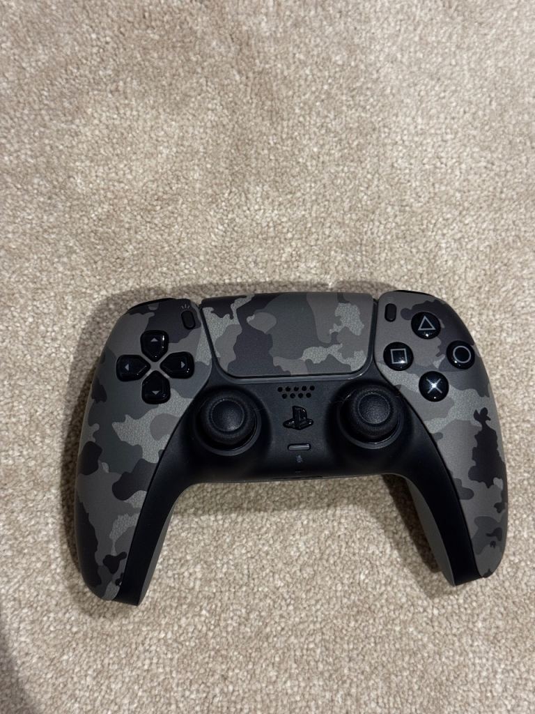 Sony PS5 DualSense Controller - Grey Camo, As Good As New