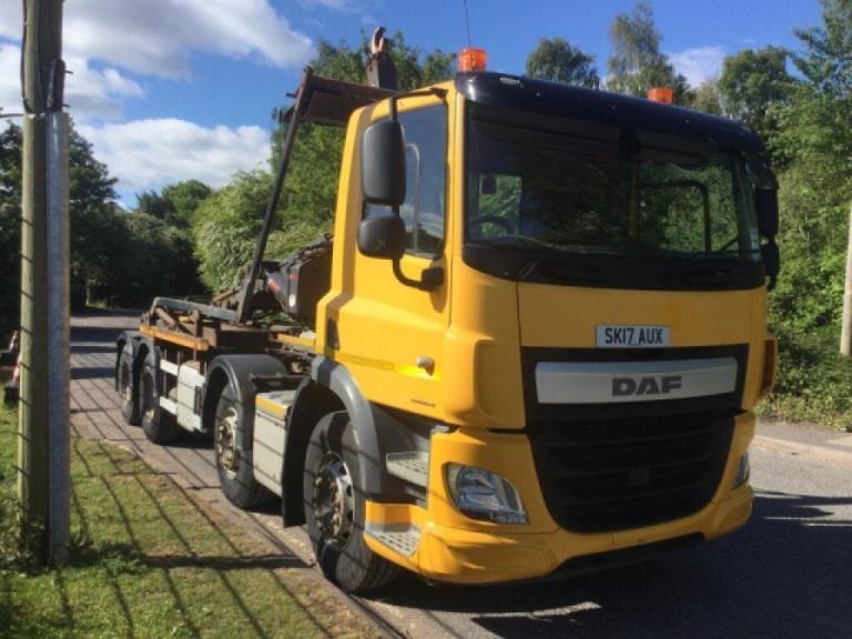 2017 (17) DAF CF DIESEL SKIP LOADER 10.8 400 FAD ManuaL