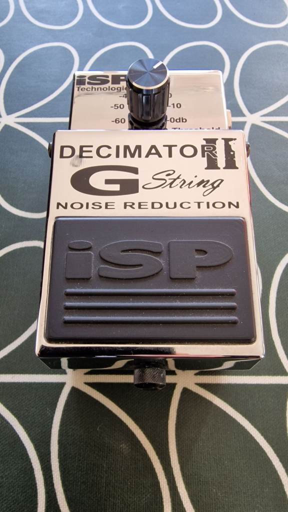 ISP Technologies Decimator II G-String Noise Reduction Effects Pedal