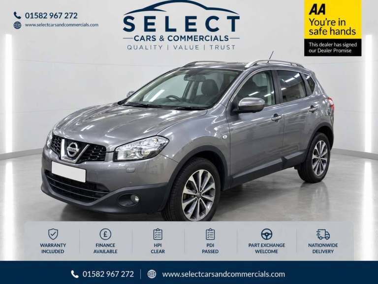 2012 Nissan Qashqai 2.0 Qashqai Tekna CVT 5dr SUV Petrol Automatic