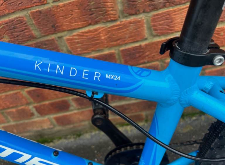 bike kinder MX24 forme blue light aluminium frame 24inch wheels New tires