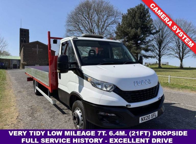 2020 Iveco Daily 3.0D 70C18 21ft 2in (6.45m) Scaffold Dropside Manual Eu 6 DRW (180 ps) NA DIESEL...