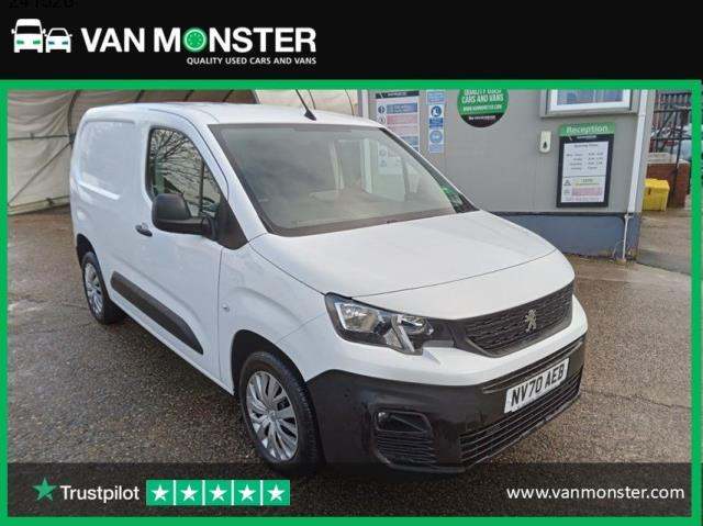 2020 Peugeot Partner 1000 1.5 BlueHDi 100 Professional Van PANEL VAN DIESEL Manual