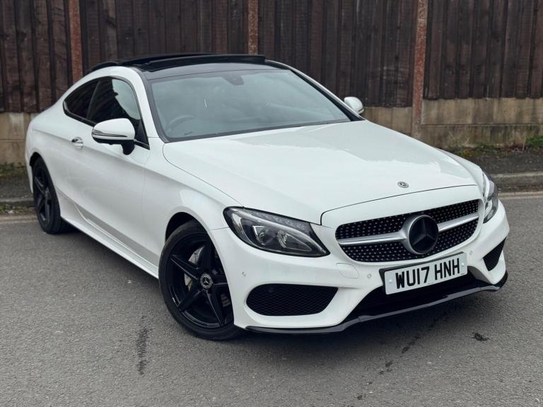 2017 Mercedes-Benz C Class 2.1 C220d AMG Line (Premium) G-Tronic+ Euro 6 (s/s) 2dr COUPE Diesel A...