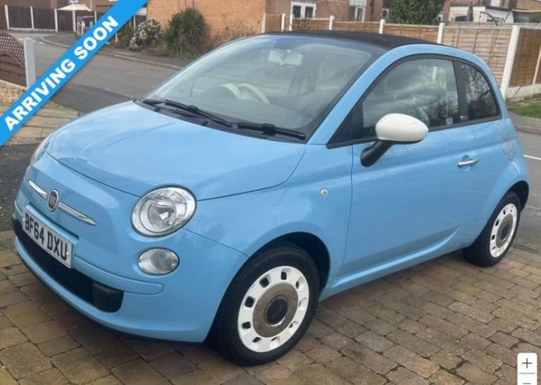 2014 Fiat 500 1.2 Colour Therapy 2dr CONVERTIBLE PETROL Manual