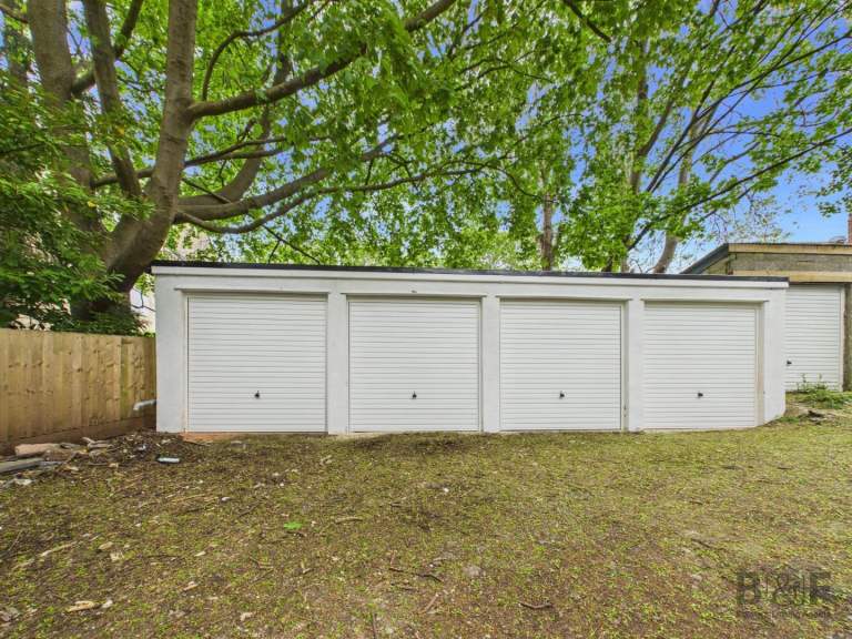 Choice of four garages in a block in Downend Bristol