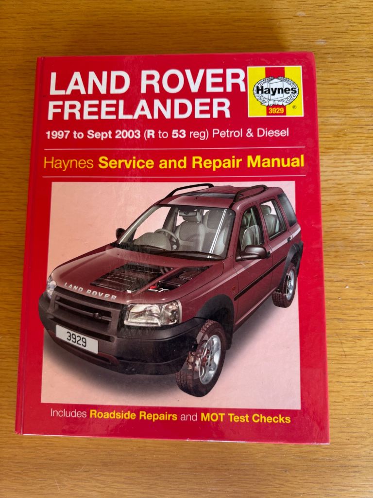 Haynes manual Land Rover Freelander