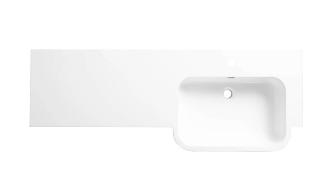 Tavistock Isocast Basin White 1540x355mm LH - Brand New - RRP £575