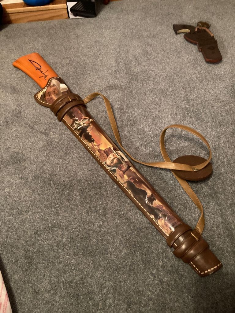 The duke john wayne flat back wall hanging