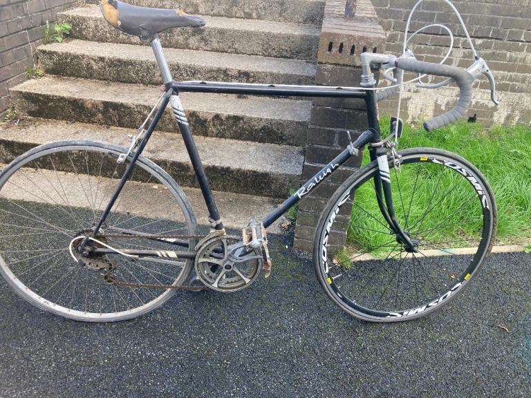 Raleigh Road Bike - Black, Fair Condition