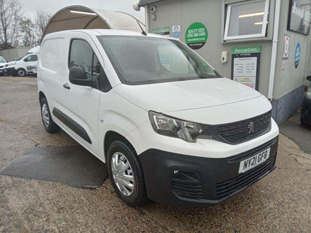 2021 Peugeot Partner 1000 1.5 BlueHDi 100 Grip Van PANEL VAN DIESEL Manual