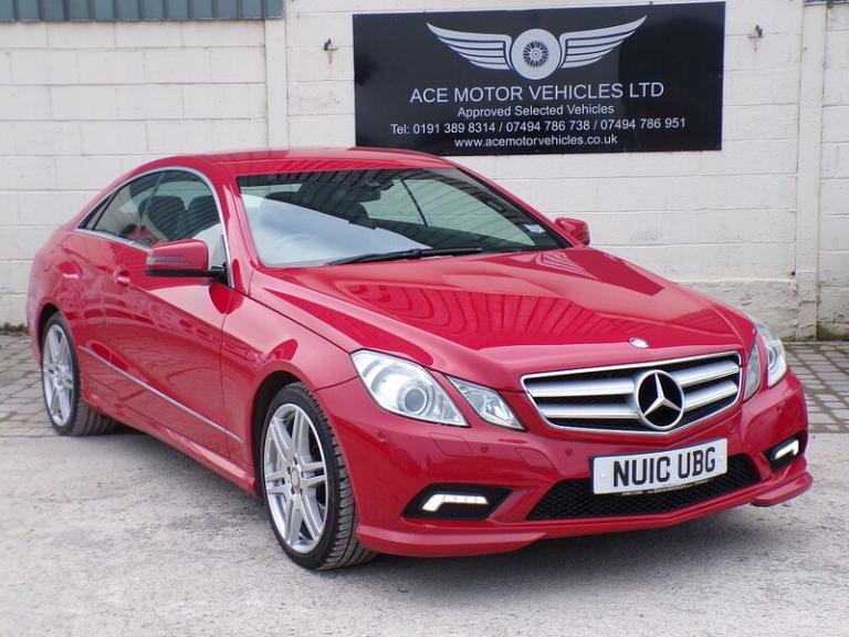 2010 Mercedes-Benz E Class E350 CDI V6 BlueEfficiency Sport Coupe Diesel Automatic