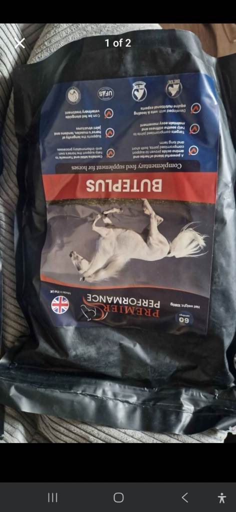 Premier Performance Buteplus food supplement for Horses