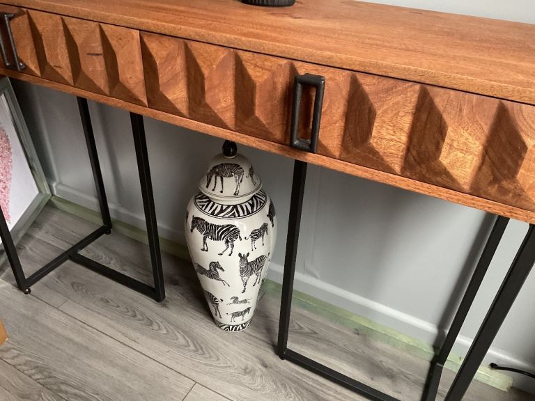 CONSOLE TABLE NEW MANGO WOOD