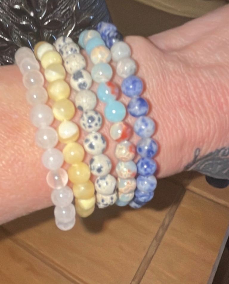 Crystal bracelet bundle 
