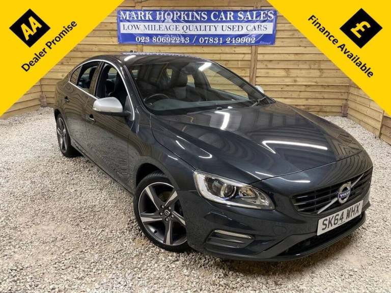 2014 Volvo S60 D4 [181] R DESIGN Lux 4dr SALOON DIESEL Manual