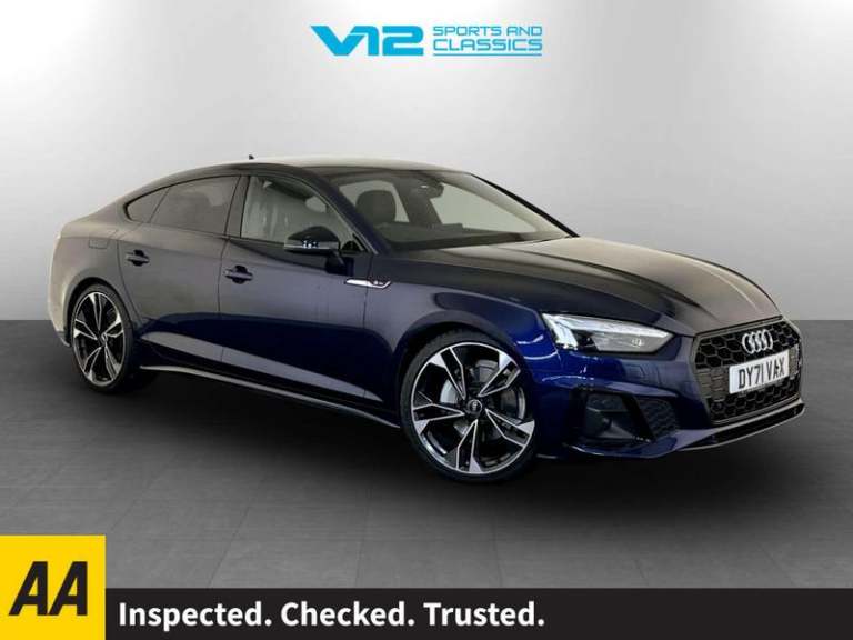 2021 Audi A5 2.0 TFSI 40 Edition 1 Sportback S Tronic Euro 6 (s/s) 5dr Automatic Hatchback Petrol...