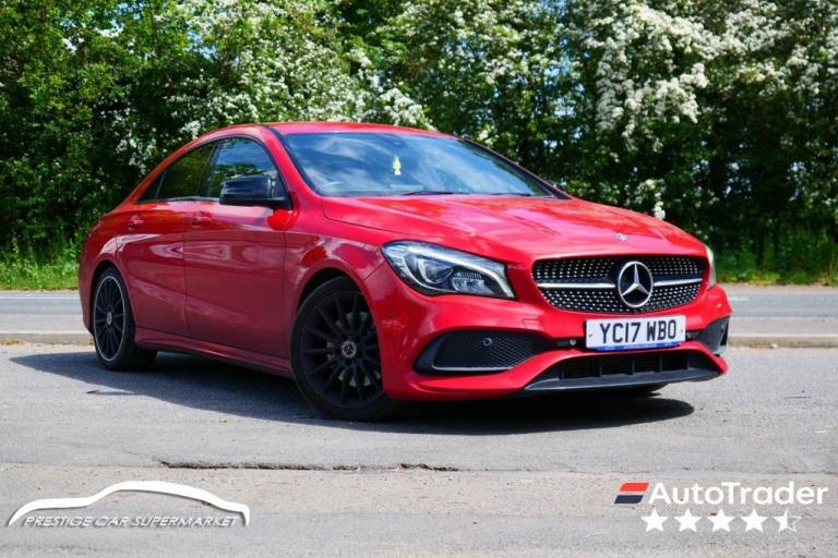 2017 Mercedes-Benz CLA 2.1 CLA220d AMG Line Coupe 4dr Diesel 7G-DCT Euro 6 (s/s) (177 ps) Saloon ...