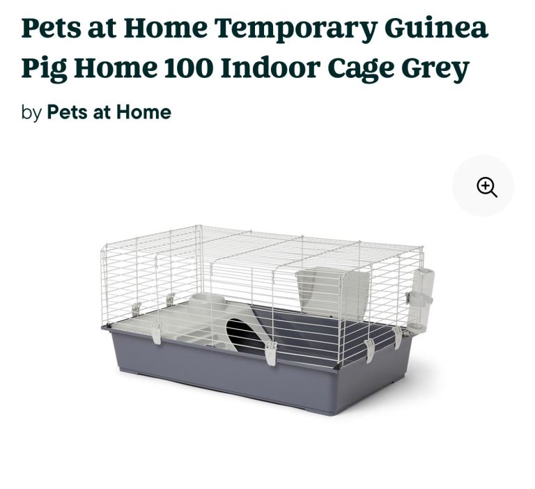 Guiana pig or rabbit cage - pets at home 100