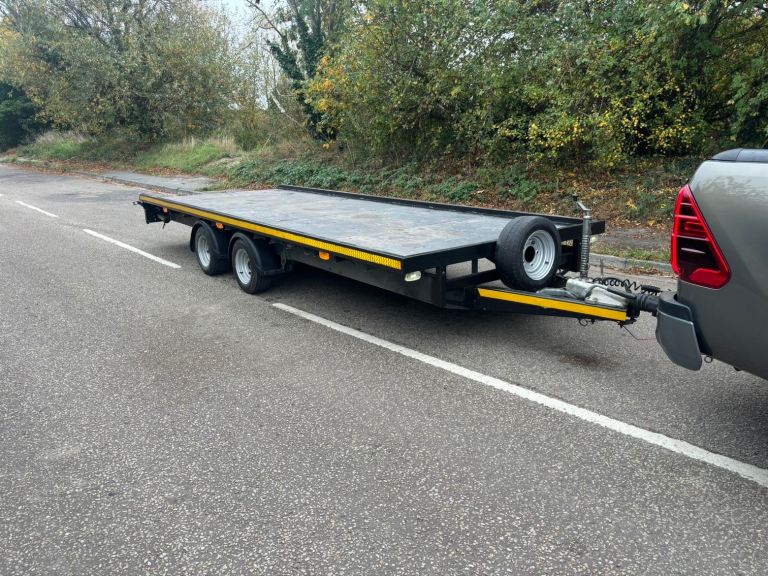 Flat bed trailer 18ft 3500kg