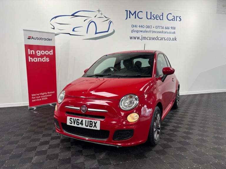 2014 Fiat 500 1.2 S Hatchback 3dr Petrol Manual Euro 6 (s/s) (69 bhp) Hatchback Petrol Manual