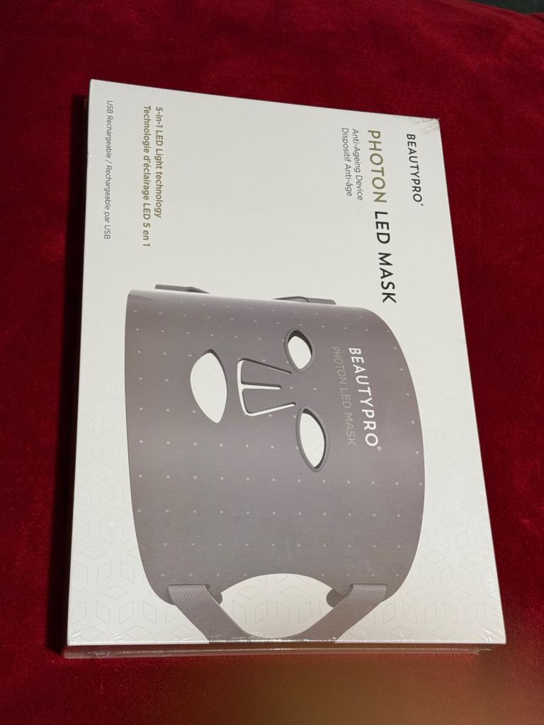 New BeautyPro Photon LED Mask – 5-in-1 Light Therapy Facial Mask