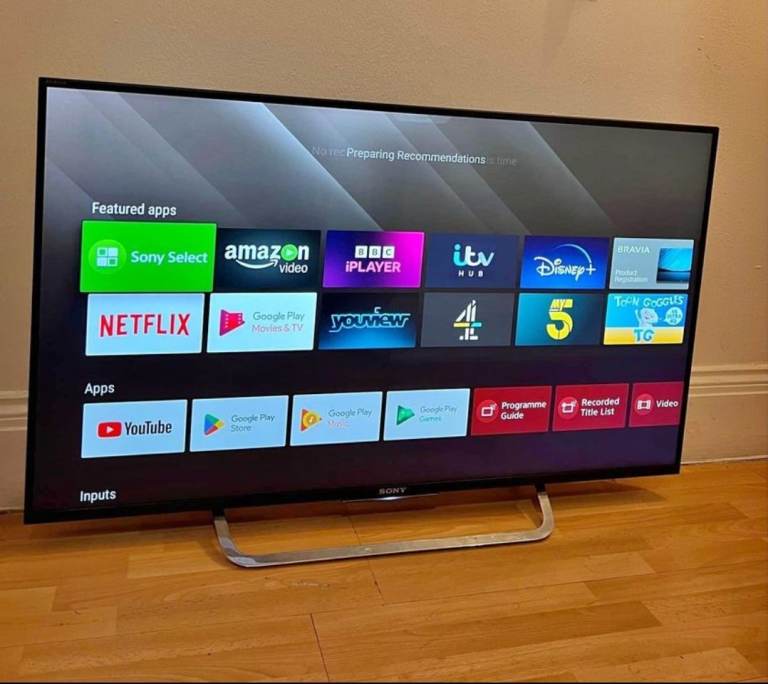 43"SONY BRAVIA ANDRIOD 4K SMART WIFI LED TV PERFECT WORKING 139£