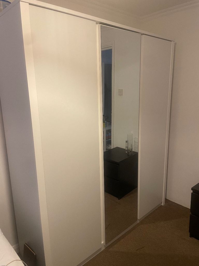 White wardrobe
