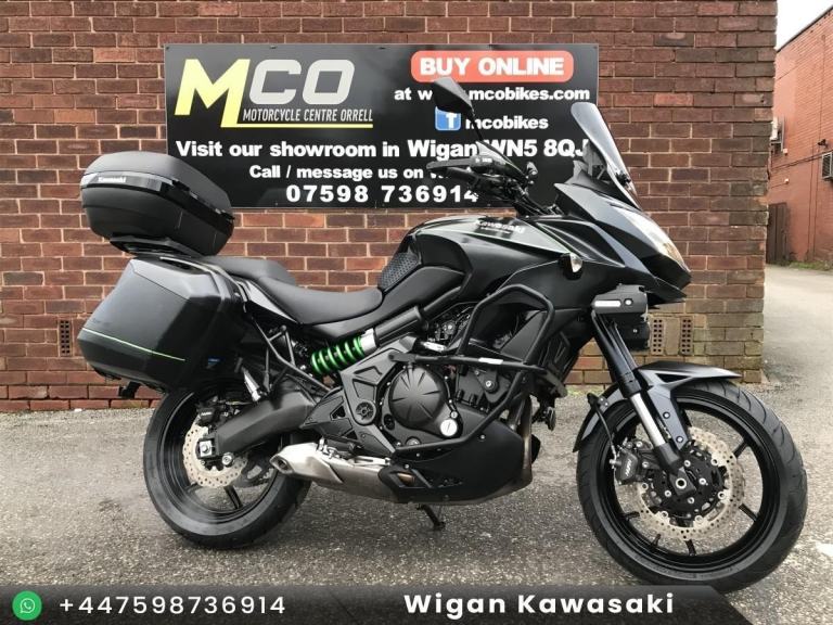 Kawasaki Versys 650 GT 66reg 13614m FSH 3pt luggage and more