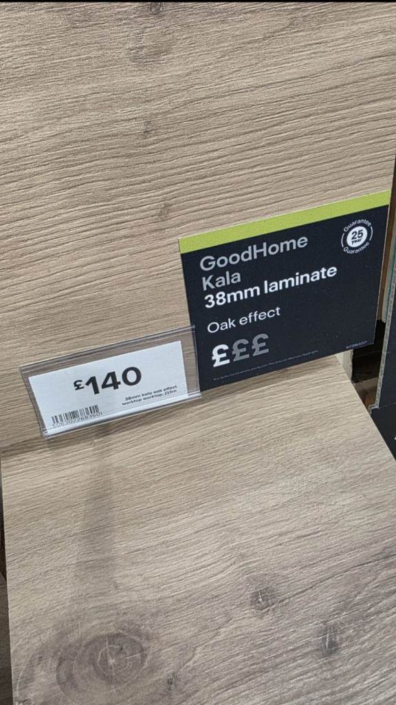 Oak Laminate Worktop