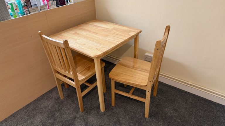 Dining Table and 2 Chairs set. 