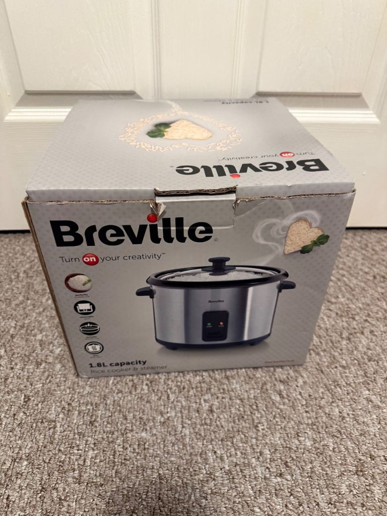 Breville 1.8L Rice Cooker and Steamer