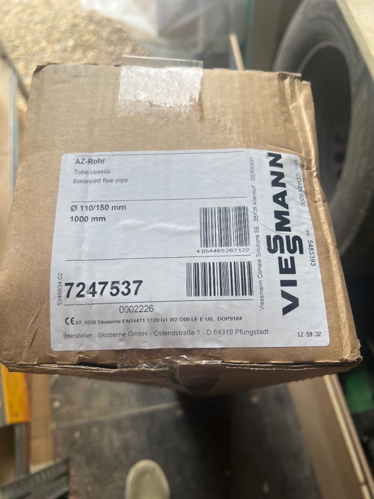 Viessmann 7247537 Flue 110/150mm