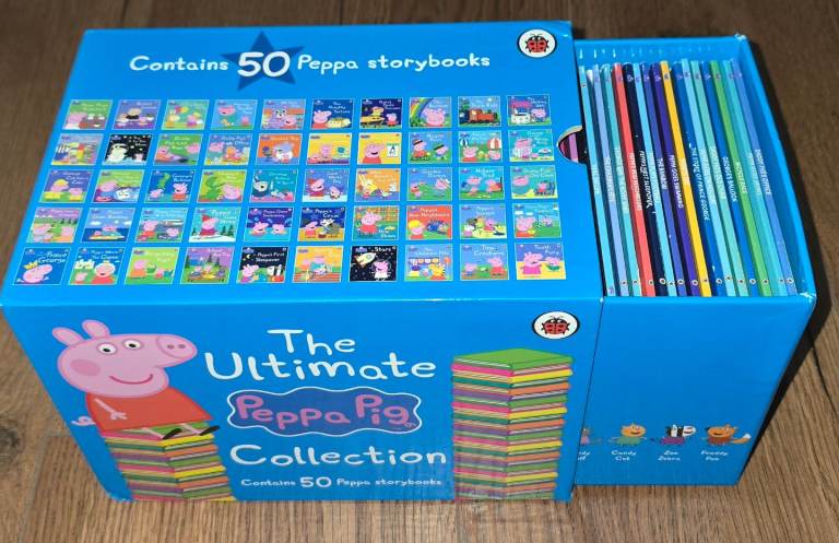 Peppa pig 50 book set (1 missing)