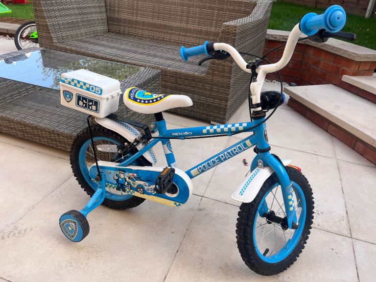 Kids Apollo Police Bike with Lights and Sounds! 