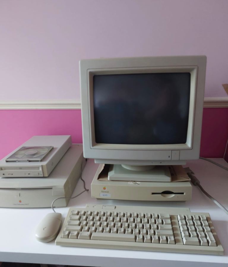 image for Apple Macintosh Vintage Set Keyboard, Mousse, Scanner