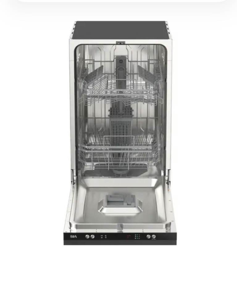 SIA Integrated Slimline Dishwasher 45cm SBID459 – Brand New