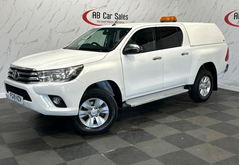 2019 Toyota Hilux 2.4 D-4D Icon 4WD Euro 6 4dr (3.5t) PICK UP Diesel Manual