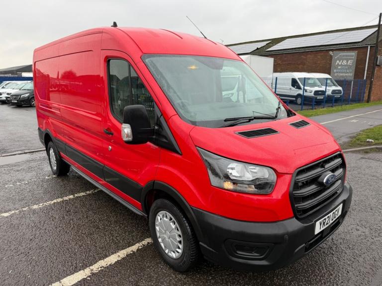 2021 Ford Transit 350 l3 h2 108k air con fwd ideal camper finance available  PANEL VAN Diesel Manual