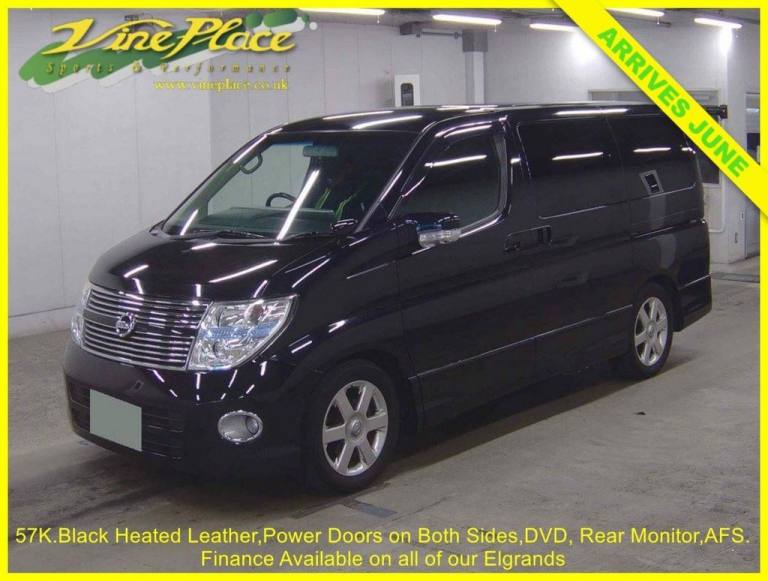 2009 Nissan Elgrand 2.5 Highway Star Black Leather Edition, Auto MPV Petrol Automatic