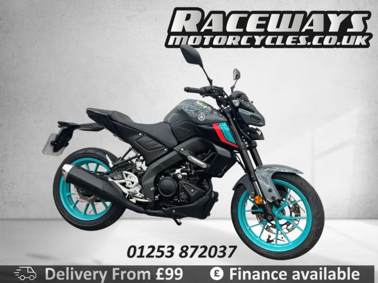 YAMAHA MT125 2023 23REG GREY JUST 6,963 MILES 125 MT-125