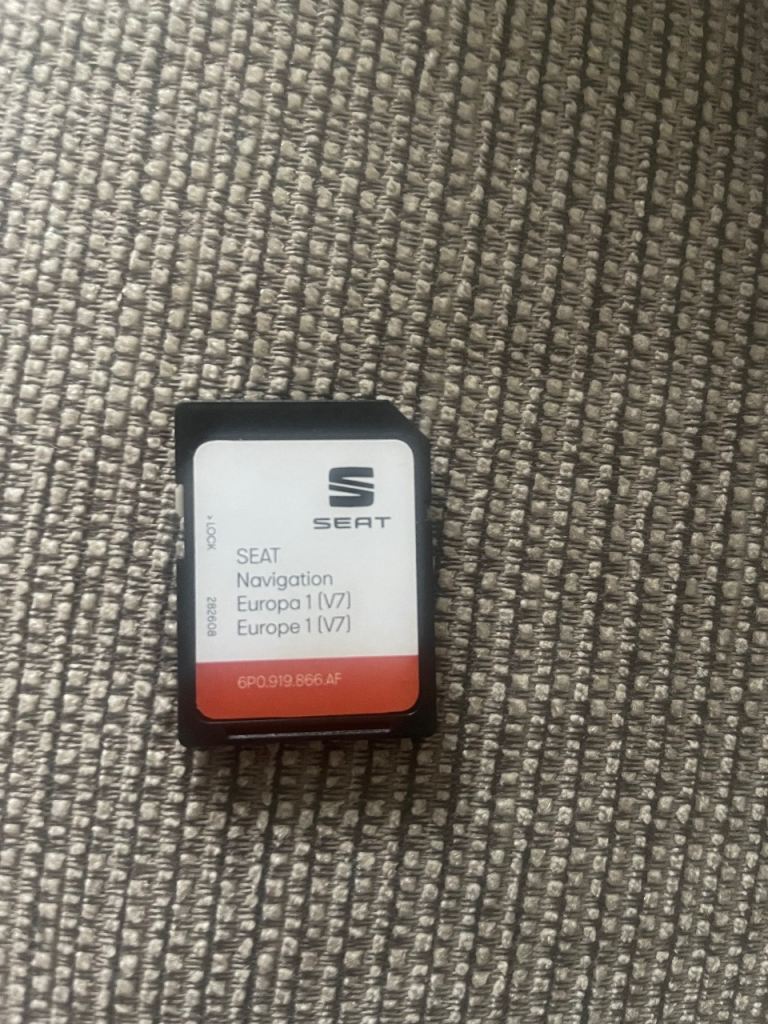 Seat 2019 onwards SD sat navigation card