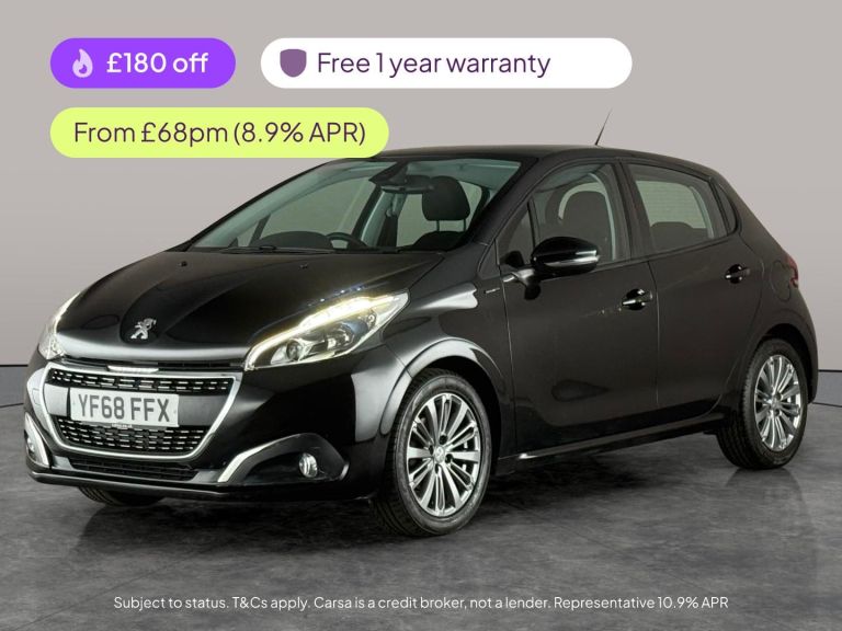 2018 Peugeot 208 1.2 PureTech 82 Signature 5dr [Start Stop] HATCHBACK PETROL Manual