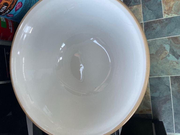 image for Large old fashioned mixing bowl 