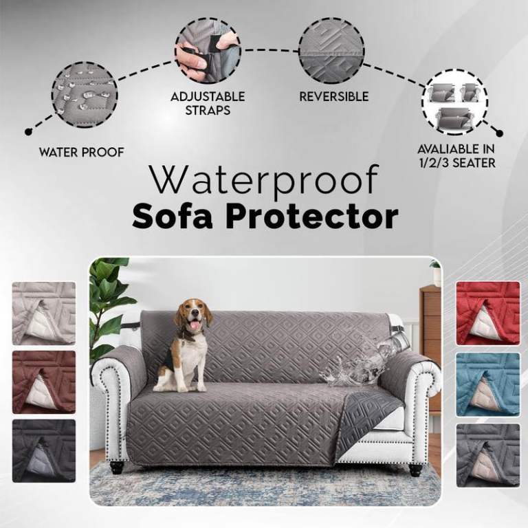 Brand new light grey sofa cover, stretchy fit, super cheap