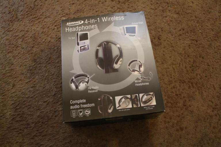 Zennox 4-in-1 Wireless Headphones – As Good As New
