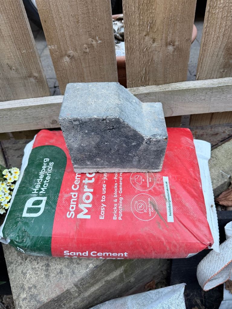 Block Paving Boot Kerbs FREE FOR COLLECTION 