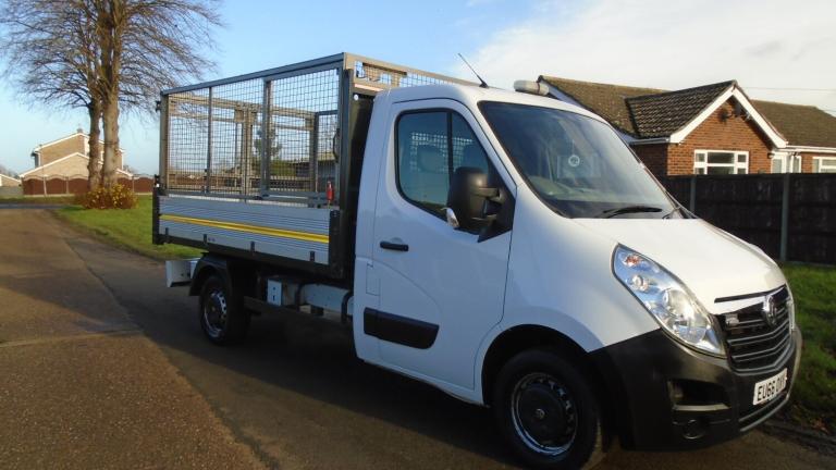 2016 Vauxhall Movano 2.3 CDTI L2 H1 Tipper 125ps AIR CON CAGED TIPPER Tipper Diesel Manual