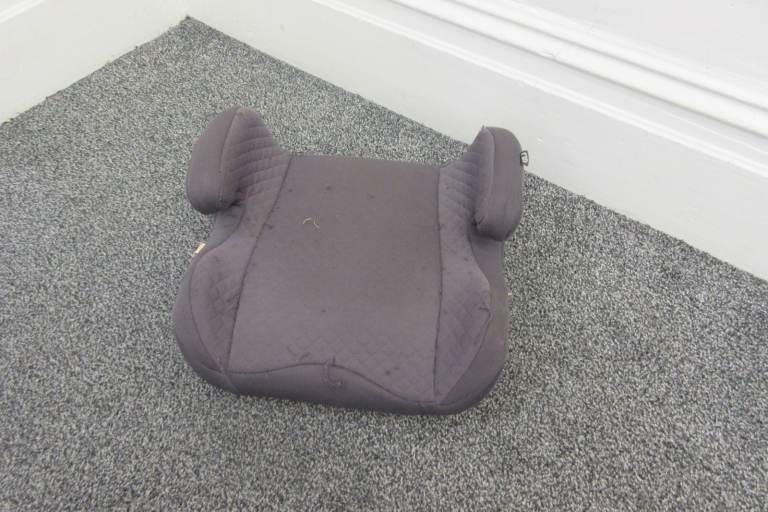 Grey Mothercare car booster seat